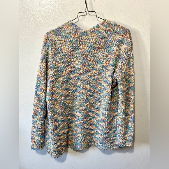 Jessica Simpson Confetti Chenille Cardigan Sweater - Small - Picture 4 of 7